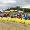 Tausende haben die Abschaltung des belgischen Atomkraftwerks Tihange gefordert