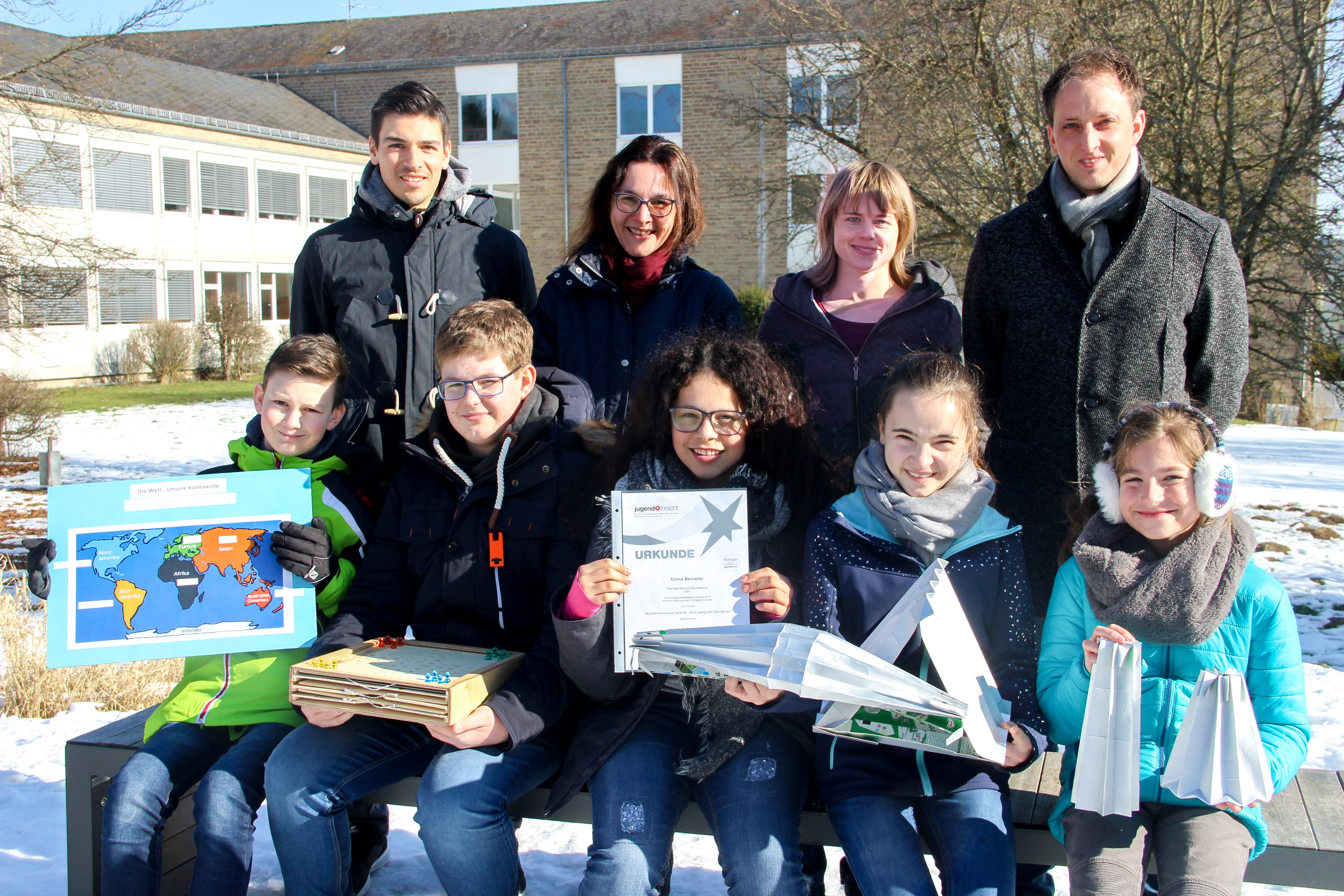 Schüler des Landkreises erfolgreich bei Jugend forscht!
