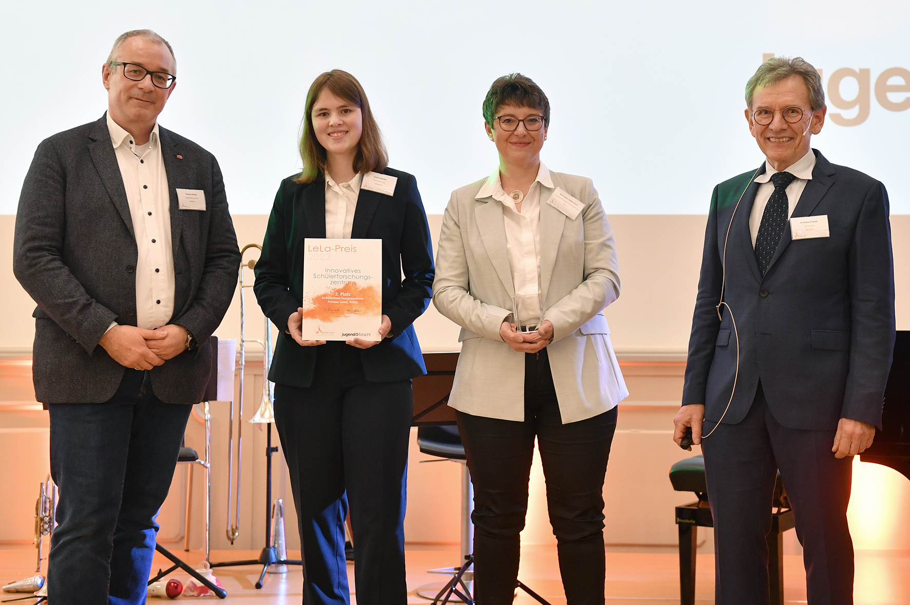 Erneute bundesweite Auszeichnung für das Schülerforschungszentrum Prümer Land